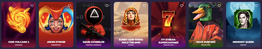 Bonus et offres exclusives Coolzino